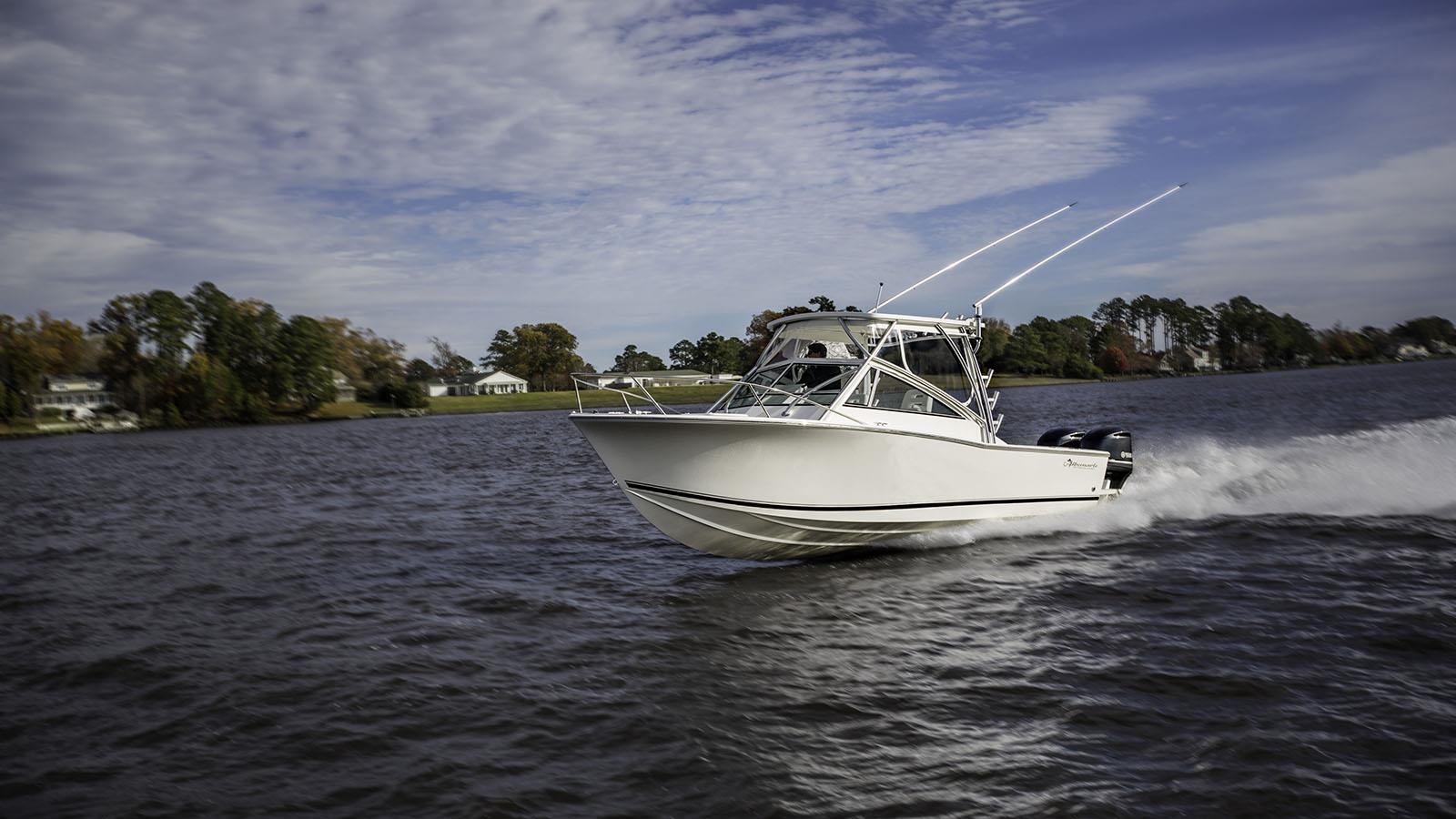 Boating on the Albemarle Sound, Edenton NC